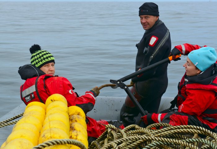 «Друзья океана» обнаружили и убрали остатки ставных неводов в месте кормления серых китов  на севере Сахалина